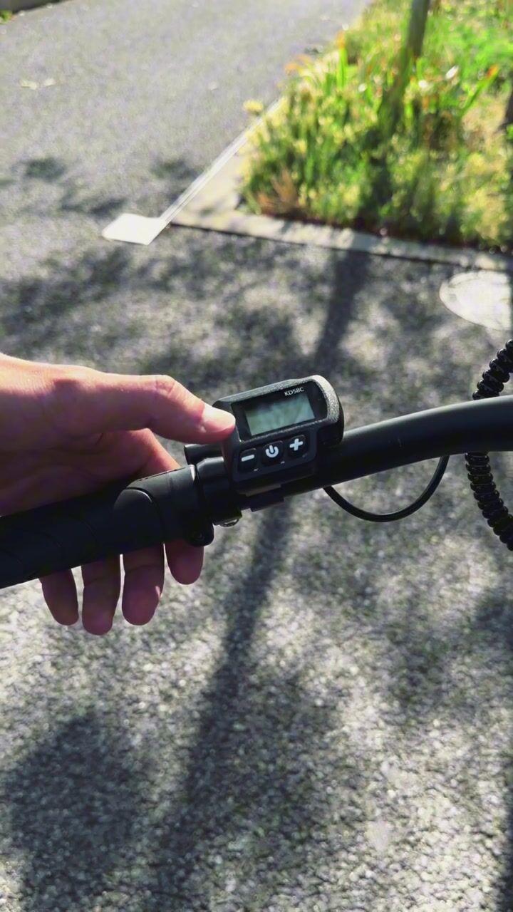 Allumer le vélo et changer l'assistance