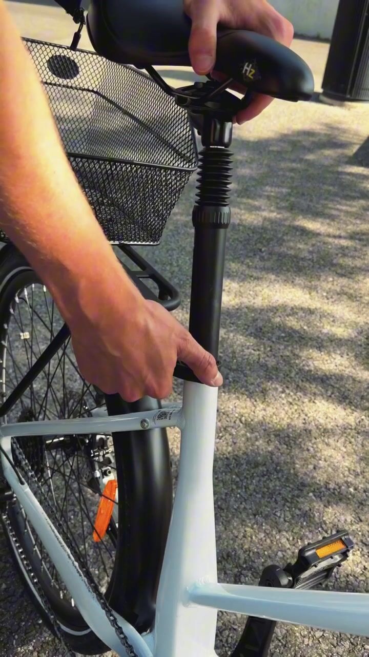 Régler la hauteur de la selle